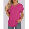 imageANRABESS Oversized Tshirts for Women Summer Tops Short Sleeve Casual Loose Basic Tee Shirt Cute Outfits 2025 Trendy ClothesHot Pink