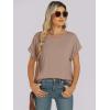 imageANRABESS Oversized Tshirts for Women Summer Tops Short Sleeve Casual Loose Basic Tee Shirt Cute Outfits 2025 Trendy ClothesKhaki