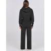 imageANRABESS Women 2 Piece Outfits Sweater Sets Loose Long Sleeve Hoodies Knit Pullover Wide Leg Pants 2025 Fall Lounge SweatsuitBlack