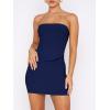 imageANRABESS Women 2 Piece Skirt Sets Summer Strapless Crop Top Matching Bodycon Sexy Going Out Mini Club Dress Outfit ClothesNavy Blue