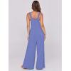 imageANRABESS Women Jumpsuits Overalls Wide Leg Casual Baggy Romper Boho Loose Bib Jumpers Sleeveless Straps 2025 Summer OutfitsDenim Blue Print