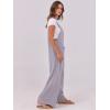 imageANRABESS Women Jumpsuits Overalls Wide Leg Casual Baggy Romper Boho Loose Bib Jumpers Sleeveless Straps 2025 Summer OutfitsGrey