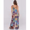 imageANRABESS Women Jumpsuits Overalls Wide Leg Casual Baggy Romper Boho Loose Bib Jumpers Sleeveless Straps 2025 Summer OutfitsMulticolor