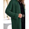 imageANRABESS Women Knit Long Cardigan Long Sleeve Open Front Lapel Oversized Sweater Coat 2025 Fall Duster Outerwear ClothesForest