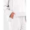 imageANRABESS Womens 2 Piece Outfits Sweatsuits Oversized Sweatshirts Barrel Pants Matching Lounge Sets 2025 Fall Travel ClothesWhite