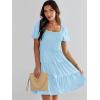 imageANRABESS Womens 2025 Summer Casual Dress Square Neck Puff Sleeve Boho Beach Vacation Short DressLight Cayn