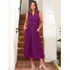 imageANRABESS Womens Casual Dress Summer Sleeveless V Neck Sundress Aline Flowy Beach Maxi Dresses Travel 2025 Vacation OutfitsDark Purple