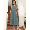 imageANRABESS Womens Casual Dress Summer Sleeveless V Neck Sundress Aline Flowy Beach Maxi Dresses Travel 2025 Vacation OutfitsGreen