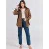 imageANRABESS Womens Corduroy Shacket Button Down Shirts Oversized Long Sleeve Casual Cardigan Jacket 2025 Fall Fashion ClothesCoffee