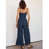 imageANRABESS Womens Jumpsuit Summer Beach Vacation Romper 2025 V Neck Sleevelsee Spaghetti Strap Cutout Linen Wide Leg ClothesNavy Blue