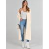 imageANRABESS Womens Long Cardigan Sweater 2025 Oversized Coat Long Sleeve Open Front Knit Maxi Outwear Fall Trendy Jacket ClothesBeige