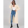 imageANRABESS Womens Long Cardigan Sweater 2025 Oversized Coat Long Sleeve Open Front Knit Maxi Outwear Fall Trendy Jacket ClothesBeige
