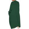 imageANRABESS Womens Long Cardigan Sweater 2025 Oversized Coat Long Sleeve Open Front Knit Maxi Outwear Fall Trendy Jacket ClothesDark Green