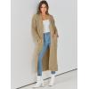 imageANRABESS Womens Long Cardigan Sweater 2025 Oversized Coat Long Sleeve Open Front Knit Maxi Outwear Fall Trendy Jacket ClothesKhaki