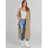 imageANRABESS Womens Long Cardigan Sweater 2025 Oversized Coat Long Sleeve Open Front Knit Maxi Outwear Fall Trendy Jacket ClothesKhaki