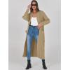 imageANRABESS Womens Long Cardigan Sweater 2025 Oversized Coat Long Sleeve Open Front Knit Maxi Outwear Fall Trendy Jacket ClothesKhaki