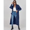 imageANRABESS Womens Long Cardigan Sweater 2025 Oversized Coat Long Sleeve Open Front Knit Maxi Outwear Fall Trendy Jacket ClothesNavy Blue