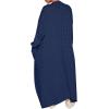 imageANRABESS Womens Long Cardigan Sweater 2025 Oversized Coat Long Sleeve Open Front Knit Maxi Outwear Fall Trendy Jacket ClothesNavy Blue