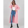 imageANRABESS Womens Long Cardigan Sweater 2025 Oversized Coat Long Sleeve Open Front Knit Maxi Outwear Fall Trendy Jacket ClothesPink