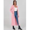 imageANRABESS Womens Long Cardigan Sweater 2025 Oversized Coat Long Sleeve Open Front Knit Maxi Outwear Fall Trendy Jacket ClothesPink