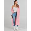 imageANRABESS Womens Long Cardigan Sweater 2025 Oversized Coat Long Sleeve Open Front Knit Maxi Outwear Fall Trendy Jacket ClothesPink