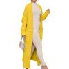 imageANRABESS Womens Long Cardigan Sweater 2025 Oversized Coat Long Sleeve Open Front Knit Maxi Outwear Fall Trendy Jacket ClothesYellow