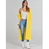 imageANRABESS Womens Long Cardigan Sweater 2025 Oversized Coat Long Sleeve Open Front Knit Maxi Outwear Fall Trendy Jacket ClothesYellow