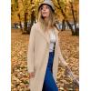 imageANRABESS Womens Long Cardigans Sweater 2025 Fall Dressy Casual Lapel Knit Warm Trench Coatigan Oversized Blazer Jacket CoatApricot