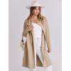 imageANRABESS Womens Long Cardigans Sweater 2025 Fall Dressy Casual Lapel Knit Warm Trench Coatigan Oversized Blazer Jacket CoatDark Apricot