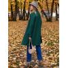 imageANRABESS Womens Long Cardigans Sweater 2025 Fall Dressy Casual Lapel Knit Warm Trench Coatigan Oversized Blazer Jacket CoatDark Green