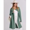 imageANRABESS Womens Long Cardigans Sweater 2025 Fall Dressy Casual Lapel Knit Warm Trench Coatigan Oversized Blazer Jacket CoatGreen