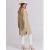 imageANRABESS Womens Long Cardigans Sweater 2025 Fall Dressy Casual Lapel Knit Warm Trench Coatigan Oversized Blazer Jacket CoatKhaki