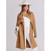 imageANRABESS Womens Long Cardigans Sweater 2025 Fall Dressy Casual Lapel Knit Warm Trench Coatigan Oversized Blazer Jacket CoatLight Brown