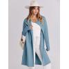 imageANRABESS Womens Long Cardigans Sweater 2025 Fall Dressy Casual Lapel Knit Warm Trench Coatigan Oversized Blazer Jacket CoatSky Blue