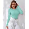 imageANRABESS Womens Long Sleeve Cable Knit Sweater Jumper Crewneck Pullover Soft Dressy Casual Tops Cute 2025 Fall Trendy OutfitsLake