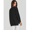 imageANRABESS Womens Oversized Batwing Long Sleeve Ribbed Knit Sweaters 2025 Fall OutfitsBlack