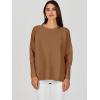 imageANRABESS Womens Oversized Batwing Long Sleeve Ribbed Knit Sweaters 2025 Fall OutfitsCamel