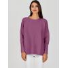 imageANRABESS Womens Oversized Batwing Long Sleeve Ribbed Knit Sweaters 2025 Fall OutfitsDeep Purple