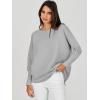 imageANRABESS Womens Oversized Batwing Long Sleeve Ribbed Knit Sweaters 2025 Fall OutfitsGray