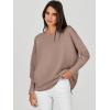 imageANRABESS Womens Oversized Batwing Long Sleeve Ribbed Knit Sweaters 2025 Fall OutfitsKhaki