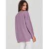 imageANRABESS Womens Oversized Batwing Long Sleeve Ribbed Knit Sweaters 2025 Fall OutfitsLight Purple
