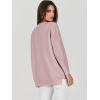 imageANRABESS Womens Oversized Batwing Long Sleeve Ribbed Knit Sweaters 2025 Fall OutfitsPink