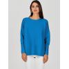 imageANRABESS Womens Oversized Batwing Long Sleeve Ribbed Knit Sweaters 2025 Fall OutfitsRoyal Blue