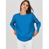 imageANRABESS Womens Oversized Batwing Long Sleeve Ribbed Knit Sweaters 2025 Fall OutfitsRoyal Blue