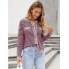 imageANRABESS Womens Striped Cardigan Sweaters Casual Long Sleeve Open Front Button Down Knit Cropped Jackets Fall Coat OuterwearStripe Burgundy