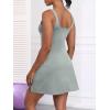 imageANRABESS Womens Tennis Dresses Built in Shorts and Bra Summer Sleeveless Athletic Workout Golf Mini Active Romper DressLight Green