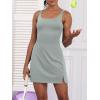 imageANRABESS Womens Tennis Dresses Built in Shorts and Bra Summer Sleeveless Athletic Workout Golf Mini Active Romper DressLight Green