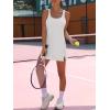 imageANRABESS Womens Tennis Dresses Built in Shorts and Bra Summer Sleeveless Athletic Workout Golf Mini Active Romper DressWhite