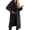 imageANRABESS Women Knit Long Cardigan Long Sleeve Open Front Lapel Oversized Sweater Coat 2025 Fall Duster Outerwear ClothesBlack