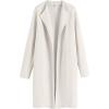imageANRABESS Womens Long Cardigans Sweater 2025 Fall Dressy Casual Lapel Knit Warm Trench Coatigan Oversized Blazer Jacket CoatWhite